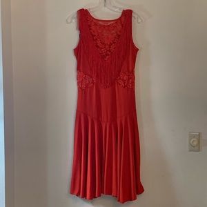 Flapper Style Party Dress.